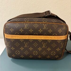 Louis Vuitton reporter pm Monogram Brown Men's Bag